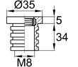 Схема ILTFA35x1,5-2 M8