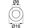 Схема DIN125-M8