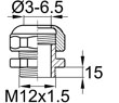 Схема PC/M12x1.5L/3-6.5