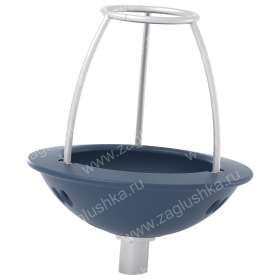 Карусель-вертушка «Чаша с перилами» с габаритами 1040x1185 мм