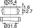Схема TFLF31,8x25,4-6,4