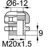 Схема PC/M20x1.5/6-12