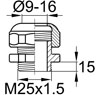 Схема PC/M25x1.5L/9-16