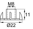Схема DIN1624-M8