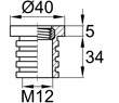 Схема ILTFA40x1,5-2 M12