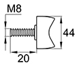 Схема FL44M8-20
