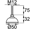Схема 50М12-75ЧС